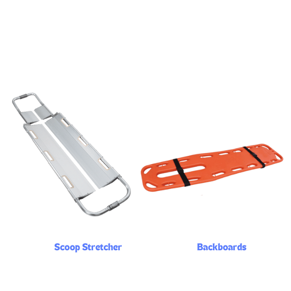 thumbnail image 2 of LINE2design Orange Spinal Immobilization Backboard – EMS Medical Emergency Stretcher 68020-O 2 of 3
